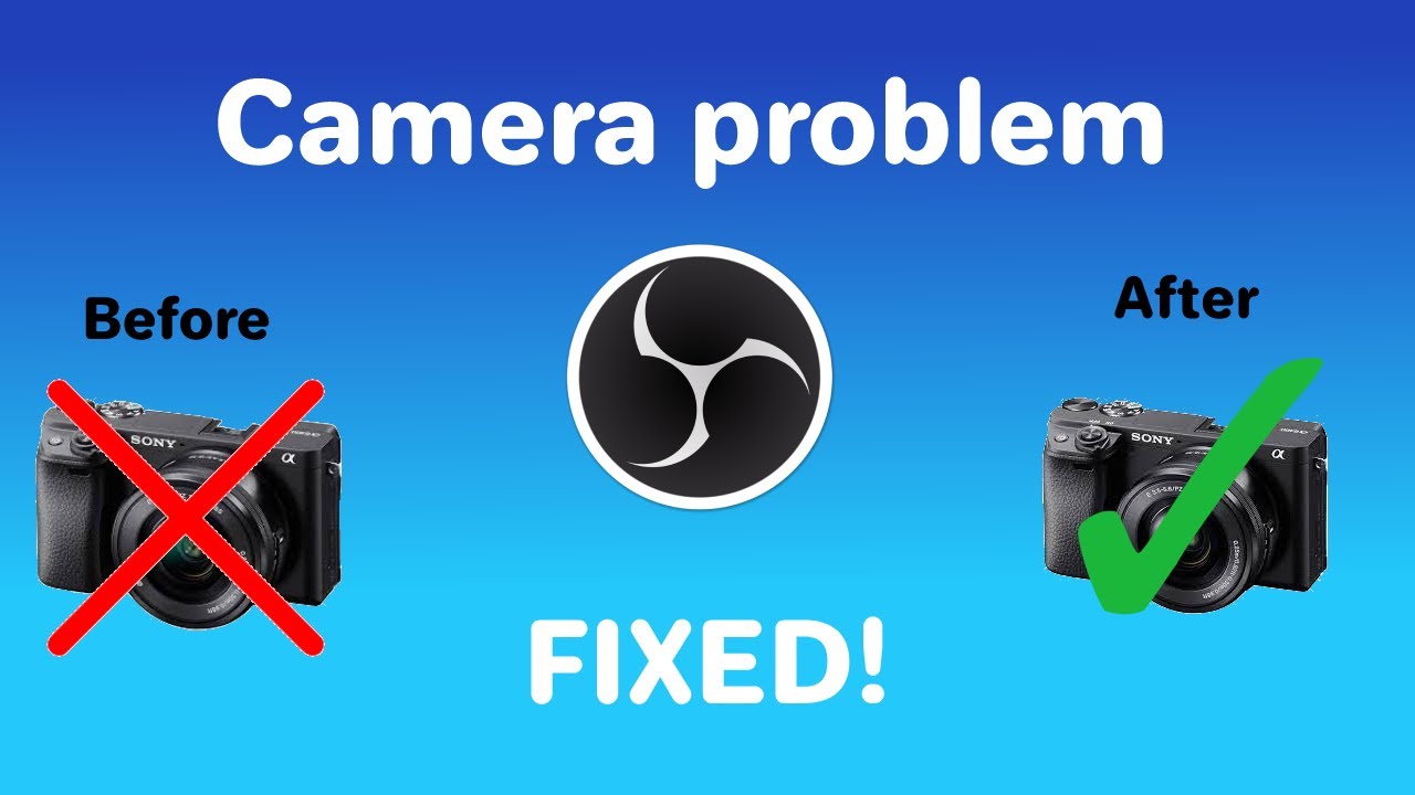 How To Fix Camera Issues On OBS - YouTube