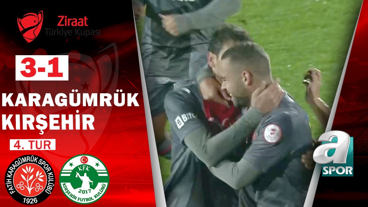 Karagümrük FK 3 - 1 Kırşehir MAÇ ÖZETİ (Ziraat Türkiye Kupası 4. Tur Maçı) / A Spor / 10.11.2022