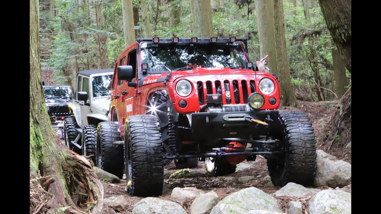 JEEP RUBICON Off-Road (800 Forest road) 800林道　ラングラー　ルビコン2022/4/30 ② オフロード