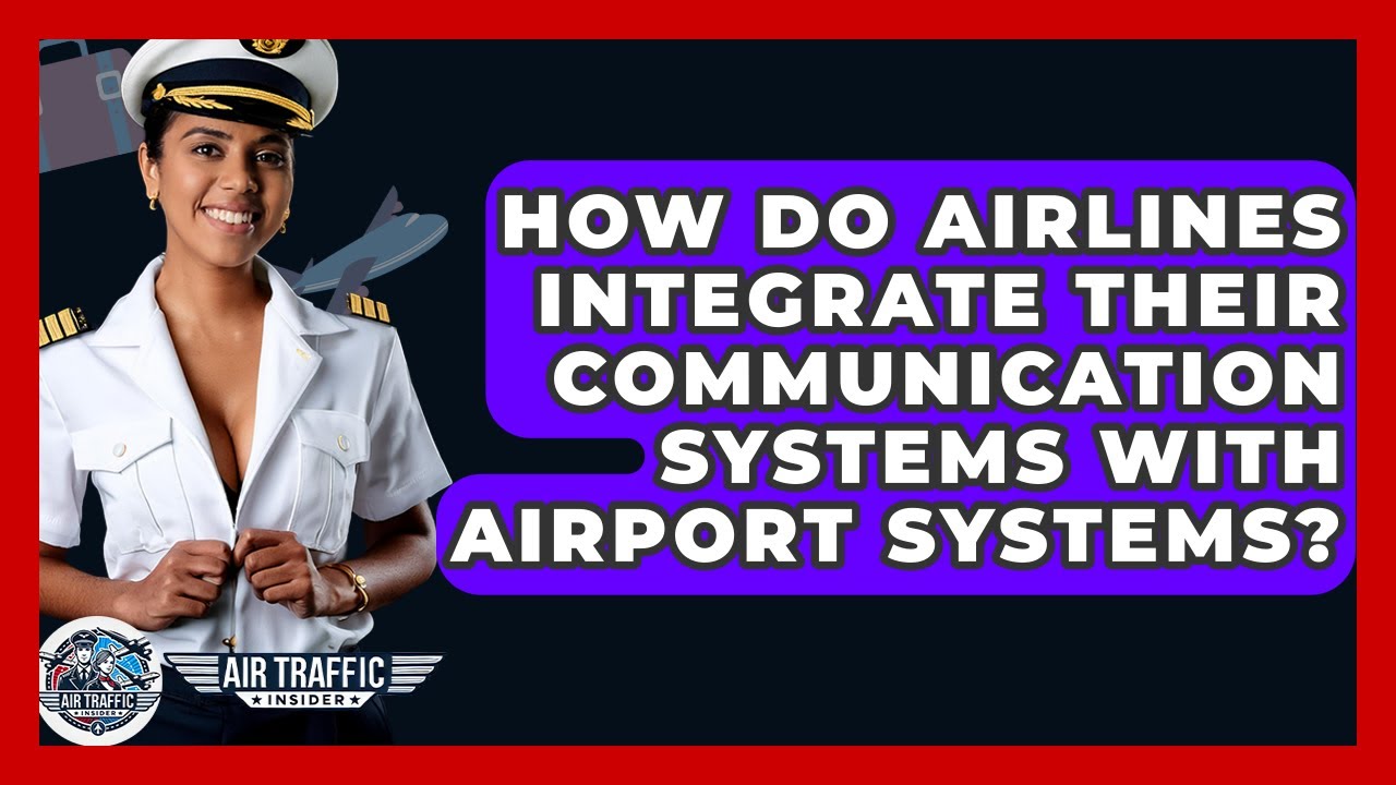 How Do Airlines Integrate Their Communication Systems With Airport Systems? - Air Traffic Insider