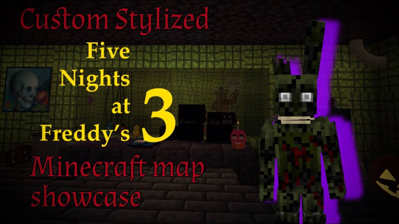 Five Nights At Freddy's 3 Map 