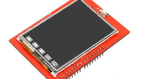 TFT дисплей 2.4" дюйма + MicroSD reader + Touch screen