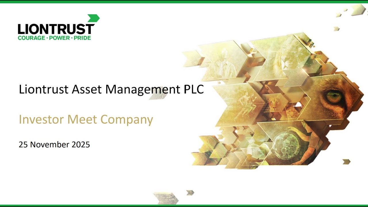 LIONTRUST ASSET MANAGEMENT PLC - Half Year Results