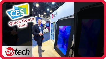 Highlights of CES 2025: Quick Booth Tour of faytech