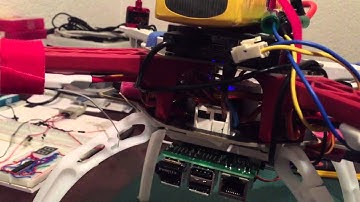 DIY Quad Naza M RaspberryPi2 PiCam streaming fpv