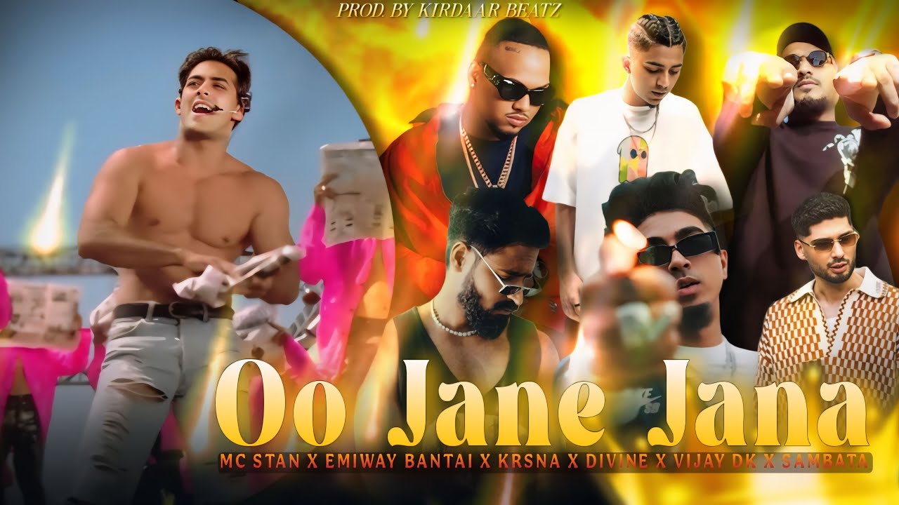 OO JANE JANA MASHUP - Ft. Mc Stan X Emiway Bantai X DIVINE X KR$NA And More - PROD BY KIRDAAR BEATZ