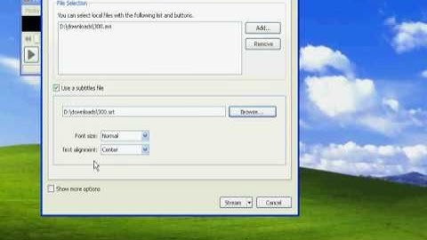 How to Stream Video Using VLC player 1.1.0 to another pc on ur network