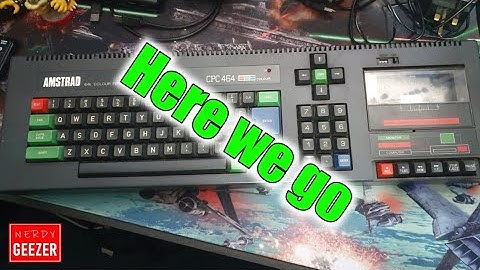 Time to test this Amstrad