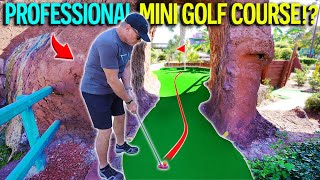 The Hardest Professional Mini Golf Course Ever! *Super Challenging* screenshot 3