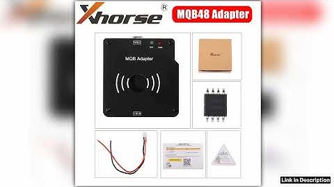 Xhorse XDMQBAGL MLB MQB48 Adapter work with MLBTool for KTPVVDI2 No Need Disassemble Dashboard Comp