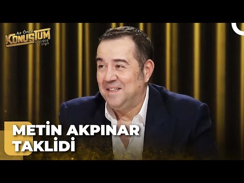 Ata Demirer'in Dillere Destan Taklit Yeteneği | Candaş Tolga Işık ile Az Önce Konuştum