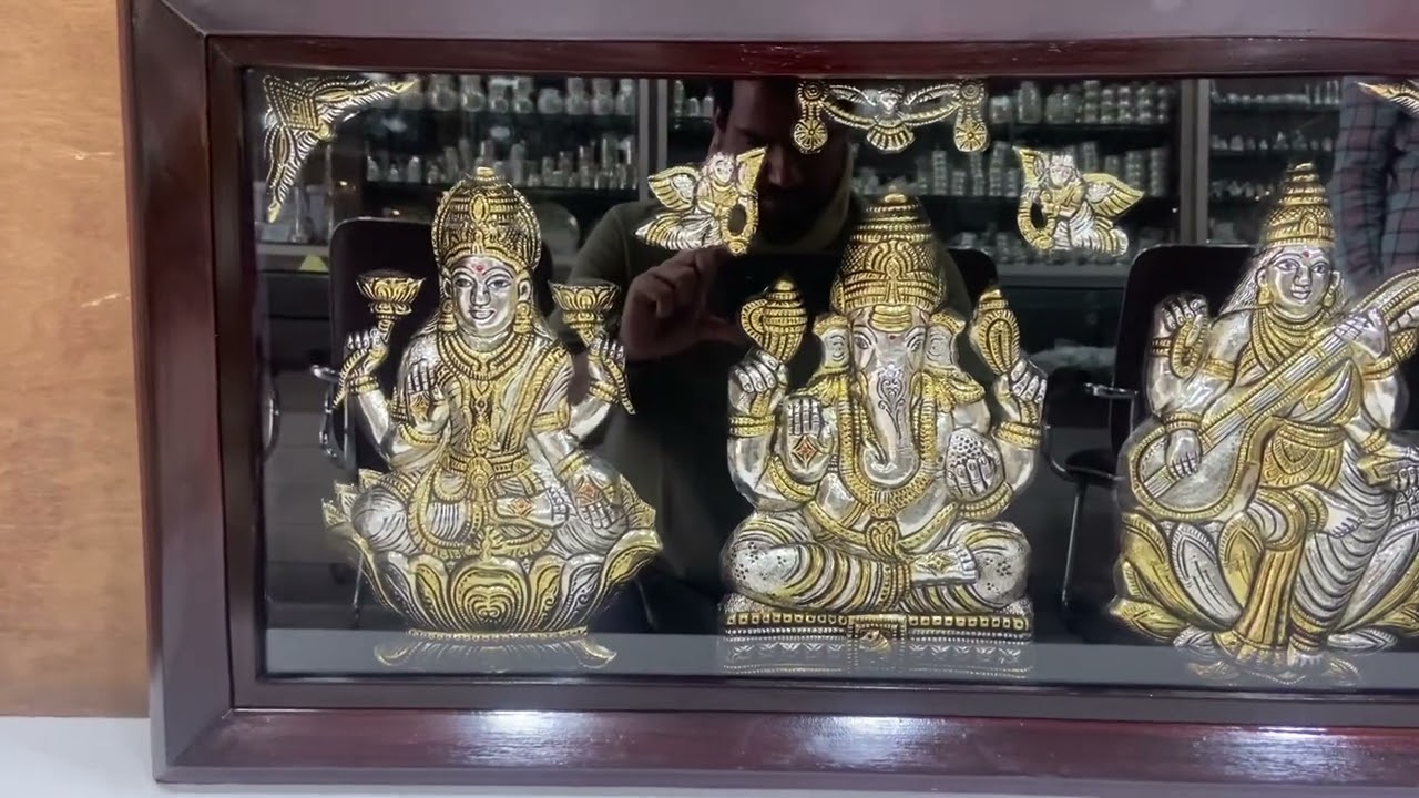 Silver rosewood antique finish LGS photoframe , Height:- 16” inches & length:- 30” inches