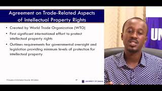 CSIT 311: INFORMATION SECURITY PRINCIPLES - SESSION 3: LEGAL, ETHICS & PROFESSIONAL ISSUES
