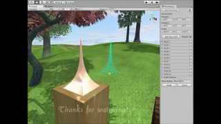 Making a graduated spire with Geom