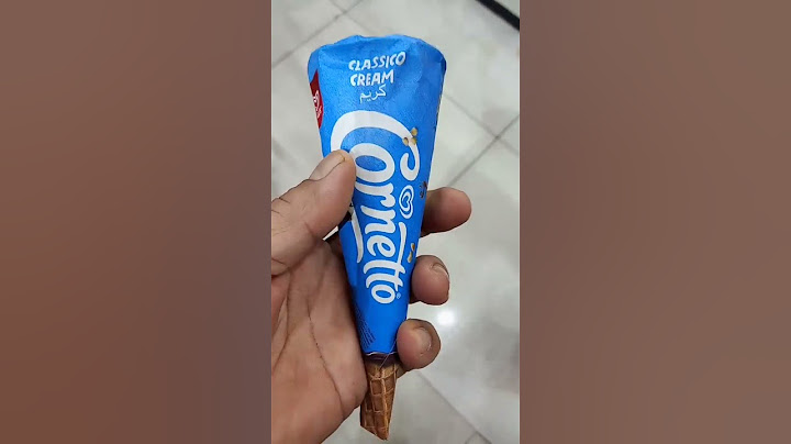 Cornetto Classico Ice Cream #satisfying #icecream  #classic #trending #viral # #shorts #shortvideo