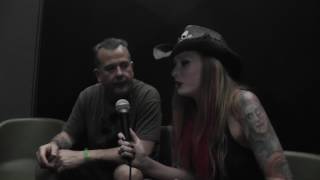 Jean-Paul Gaster from Clutch talks to Hayley at Hellfest 2017