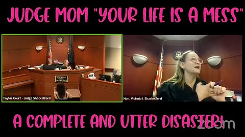 Judge Shackelford turns on Mom-mode and gives EPIC lecture to get struggling young lady to treatment