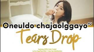 EUNJUNG(ELSIE)-TEARS DROP(KARAOKE NO VOCAL-ROM-)🎤#eunjung #tara #eunjungtara #tearsdrop #koreansong