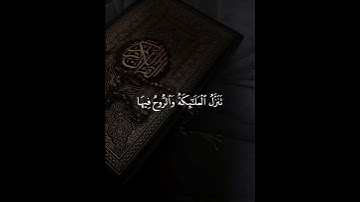 إنا أنزلناه في ليلة القدر وما ادراك ما ليلة القدر/ سورة القدر
