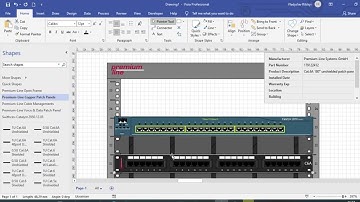 Premium-Line Visio stencils to make effective project presentations
