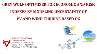 GREY WOLF OPTIMIZER-ECONOMIC AND RISK INDEXES BY MODELING UNCERTAINTY OF PV & WIND TURBINE BASED DG