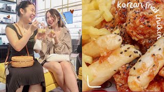 healinh / ep.7: lunch dates, korean fried chicken &amp; flaconi event