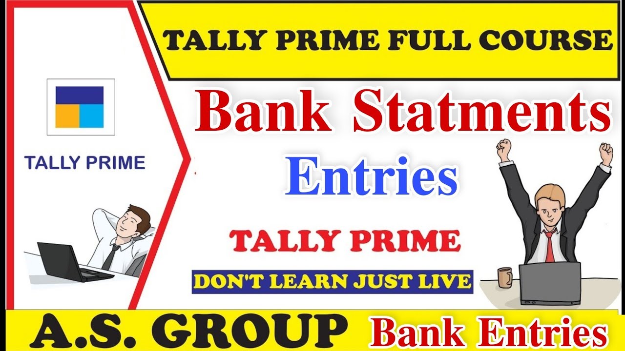 tally prime me bank statment ki entry kaise kare || bank statement entry in tally prime ||