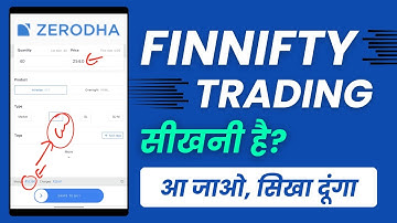FINNIFTY क्या है? | FINNIFTY in Zerodha | Finance NIFTY Me Trade Kaise Kare?