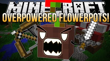 OVERPOWERED FLOWERPOTS | Minecraft: Block Hunt Minigame!