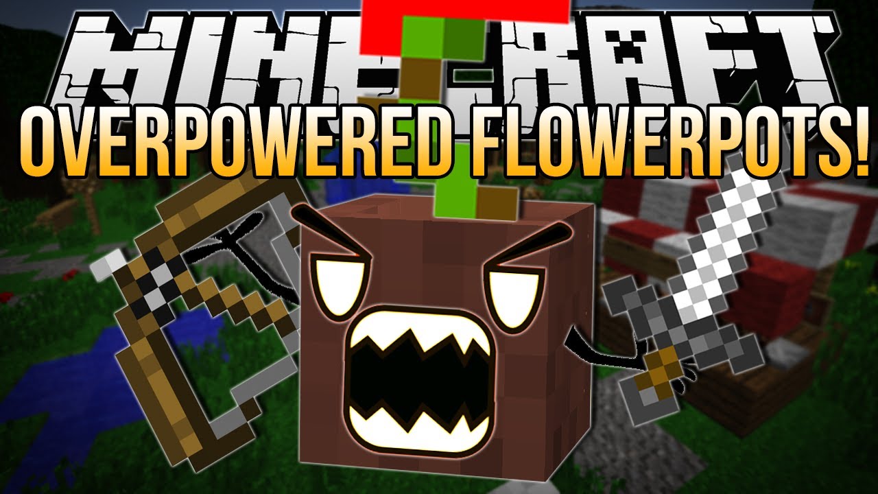 OVERPOWERED FLOWERPOTS | Minecraft: Block Hunt Minigame! quest cali