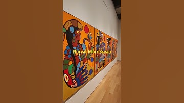 Norval Morrisseau’s work at @ArtGalleryofOntario #the6ix #art #sunglasses #painting #eyewear