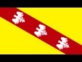 Bandera e himno de lorena francia  flag and anthem of lorraine france