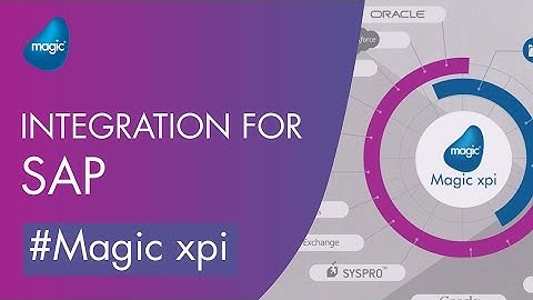 Magic xpi Integration Platform for SAP