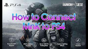 【PS4 MnK Adapter】How to Connect HYCARUS Monster Adapter Keyboard and Mouse Adapter to PS4 #ps4gaming