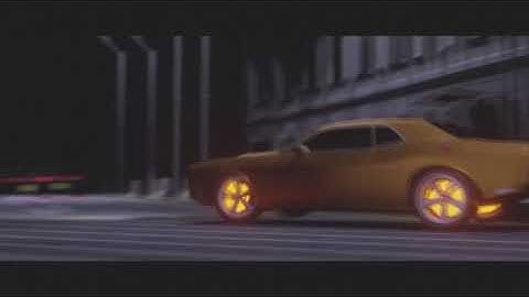 Car Chase Blender 3d 2 hour Animation attempt