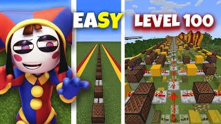 The Amazing Digital Circus Level 1 to Level 100 Note Block Minecraft