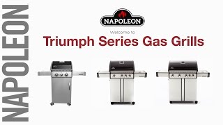 Видеопрезентация газовых грилей Napoleon® серии Triumph™