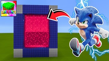 How to Make a PORTAL to SONIC 2 in Lokicraft!