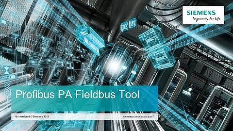 Introduction to Siemens SIMATIC FieldBus Calculator for Profibus PA Network design.