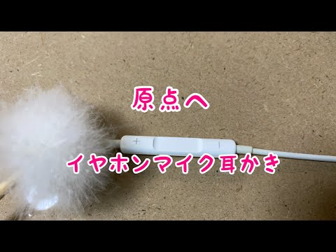 【ASMR】イヤホンに耳かき