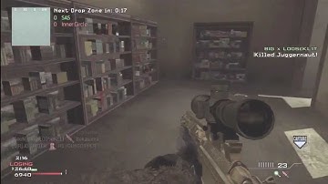 Throwing Knife Juggernaut Kill in MW3