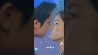 Behind the scene vs Actual scene ng hes into her| donny and belle kissing scene with paper