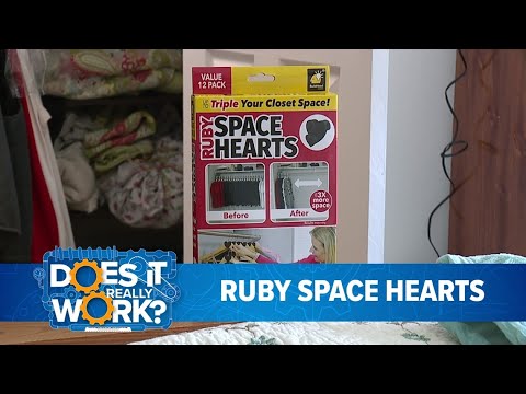 RUBY Space Triangles™  Saves You Wardrobe Space
