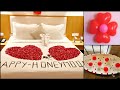 How to decorate your room for honeymoon | wedding room decoration | towel art decoration
