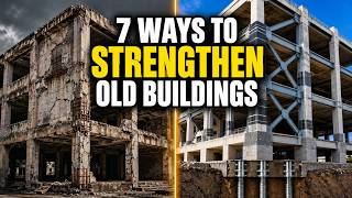 7 Modern Methods Used to Strengthen Old Buildings | Structural Retrofitting Explained
