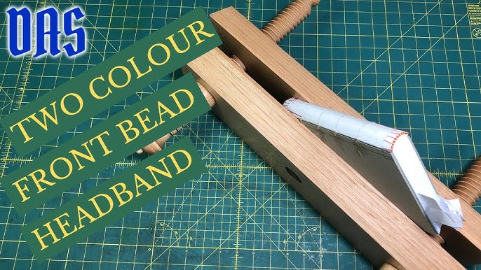 Sewing Three Colour Headbands // Adventures in Bookbinding 