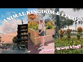 DISNEY WORLD VLOG 2022 | EPCOT + ANIMAL KINGDOM