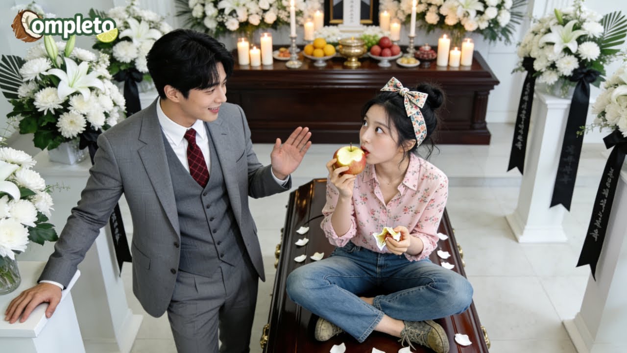 O CEO fingiu a própria morte p/testar a noiva rural—ela nem ligou e comeu no funeral?!Ele apaixonou!