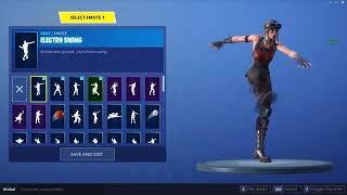 Fortnite Battle Royale - Electro Swing Emote