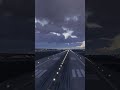 A Car On The Runway During Landing #shorts